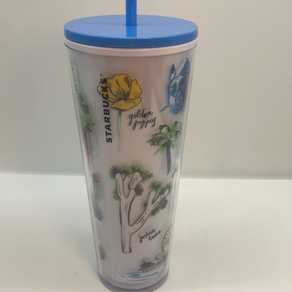 Starbucks California 24oz Venti Cold Cup Traveler Tumbler - Picture 5 of 14